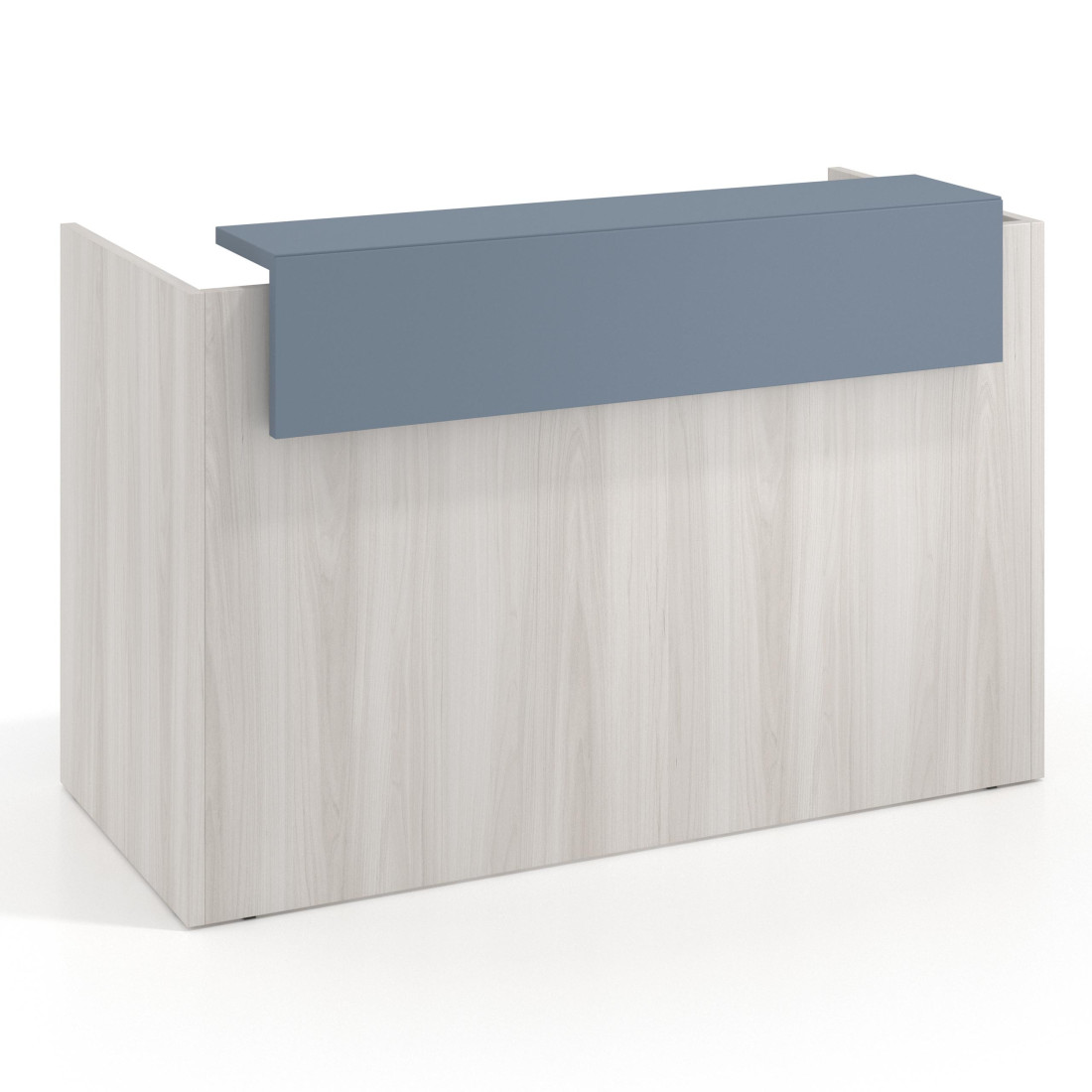 mostrador de recepcion 106x75 california azul talco welcome mostrador individual encimera corta 1