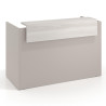 mostrador de recepcion 106x75 gris coco california welcome mostrador individual encimera corta 1