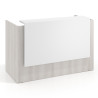 mostrador de recepcion 106x75 california blanco mate welcome mostrador individual encimera larga 1