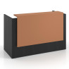 mostrador de recepcion 106x75 bocamina terracota welcome mostrador individual encimera larga 1
