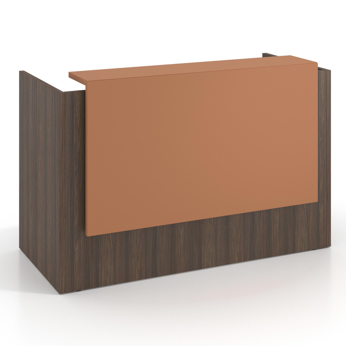 mostrador de recepcion 106x75 mistral terracota welcome mostrador individual encimera larga 1