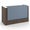 mostrador de recepcion 106x75 mistral azul talco welcome mostrador individual encimera larga 1