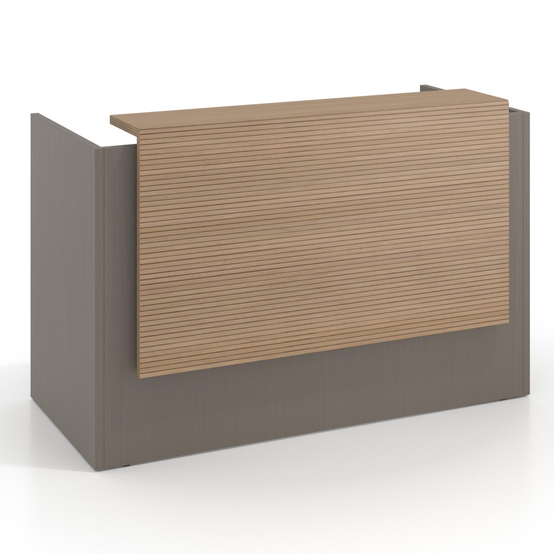 mostrador de recepcion 106x75 etna rayado natural welcome mostrador individual encimera larga 1