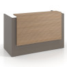mostrador de recepcion 106x75 etna rayado natural welcome mostrador individual encimera larga 1