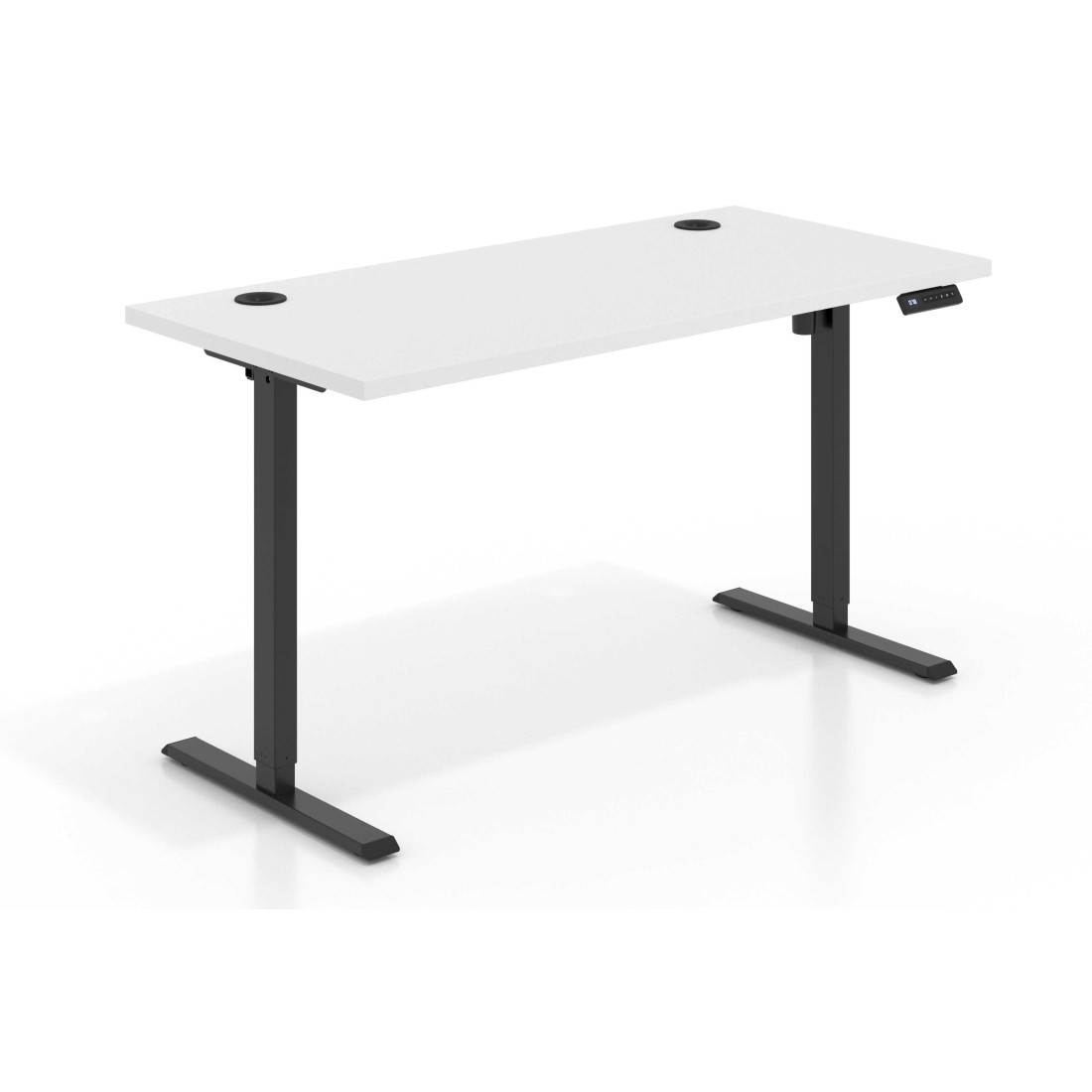 escritorio elevable 120x68 blanco mate erghos recto 1