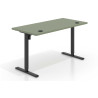 Escritorio Elevable Erghos Basic estructura negro canto recto