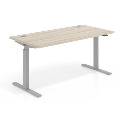 Escritorio Elevable Erghos Smart estructura aluminio canto recto - 120x68