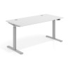 escritorio elevable 120x68 lacado blanco erghos curvo 1