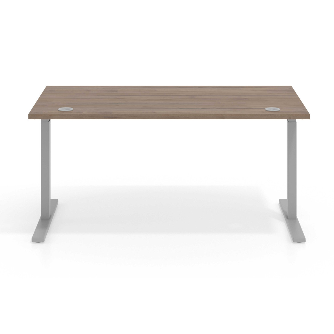 Escritorio Elevable Erghos Smart estructura aluminio canto recto