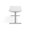 Escritorio Elevable Erghos Smart estructura aluminio canto curvo