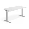 Escritorio Elevable Erghos Smart estructura aluminio canto curvo