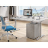 Escritorio Elevable Erghos Smart estructura aluminio canto curvo