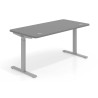 Escritorio Elevable Erghos Smart estructura aluminio canto curvo