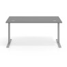 Escritorio Elevable Erghos Smart estructura aluminio canto recto