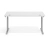 Escritorio Elevable Erghos Core estructura aluminio canto curvo