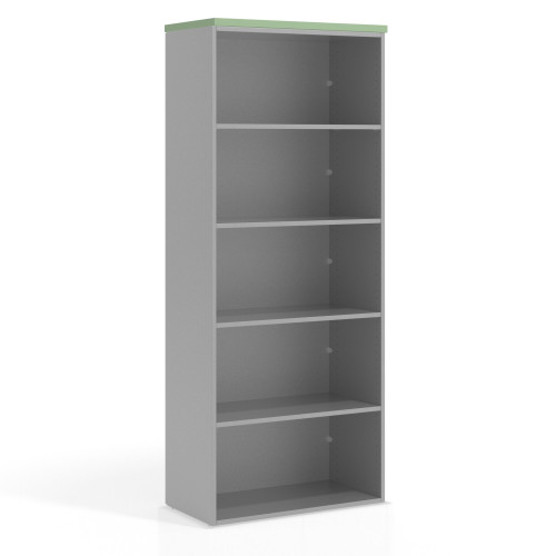 Estantería de oficina Colors 193x80cm - VERDE TALCO
