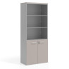 armario de oficina gris coco colors puerta 2 alturas 1