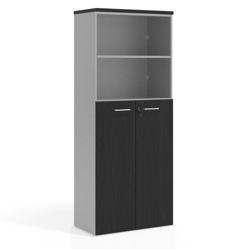 Armario de oficina Colors con puerta mediana, medida 193x80 - BOCAMINA