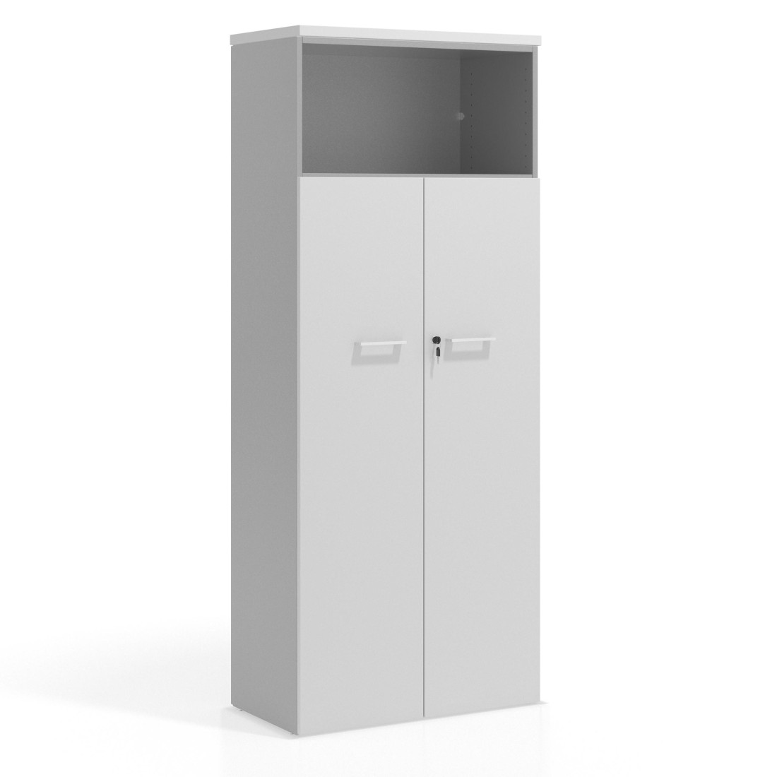 armario de oficina blanco mate colors puerta 4 alturas 1