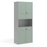 armario de oficina iris colors doble puerta 1