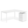 mesa en l 140x150 albo kube mesa con ala fondo 80 ala corta frontales melamina recto 1