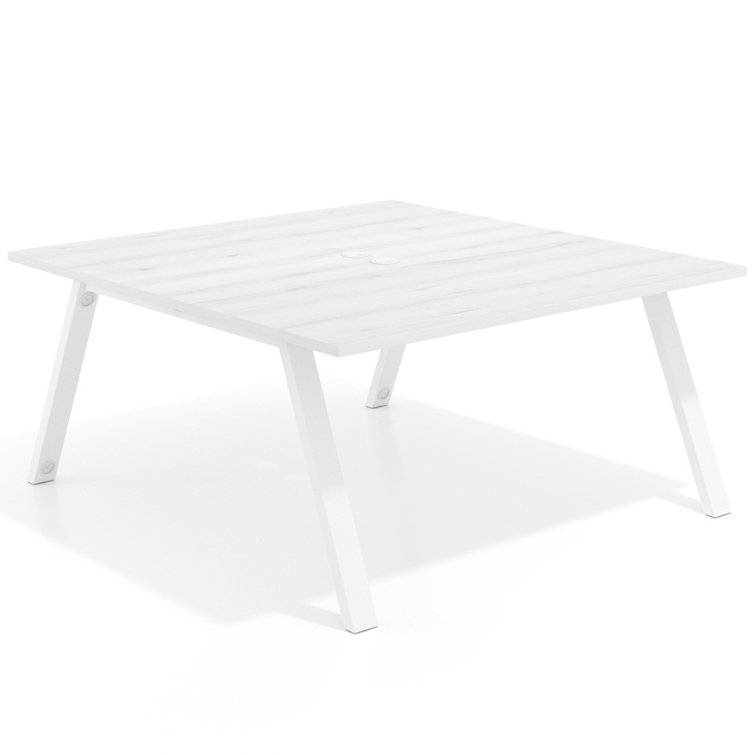 mesa multipuesto 120x166 albo uvepro mesa coworking fondo 166cm recto 1