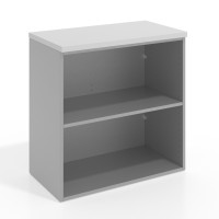 Estantería de oficina Basic 2 alturas, 78x80cm - BLANCO MATE