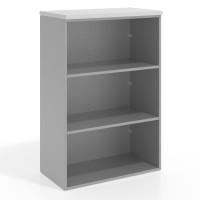 Estantería de oficina Basic 3 alturas, 116x80cm - BLANCO MATE