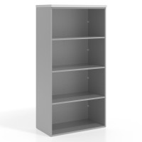Estantería de oficina Basic 155x80cm - BLANCO MATE