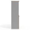 Armario de oficina Basic, medida 155x80cm con puerta baja