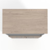 Armario de oficina Basic, medida 155x80cm con puerta baja
