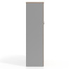 Armario de oficina Basic, medida 155x80cm con puerta