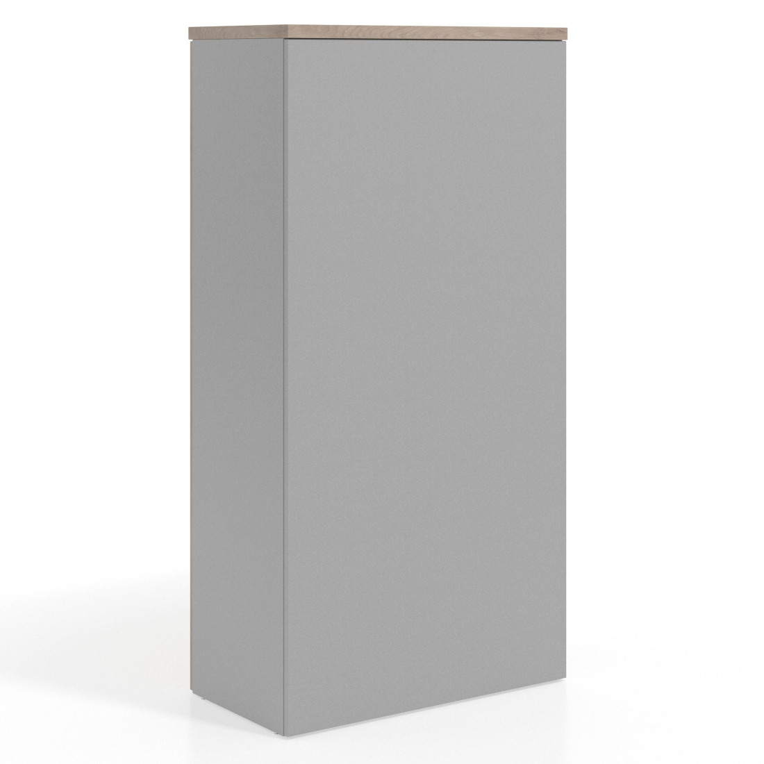 Armario de oficina Basic, medida 155x80cm con puerta