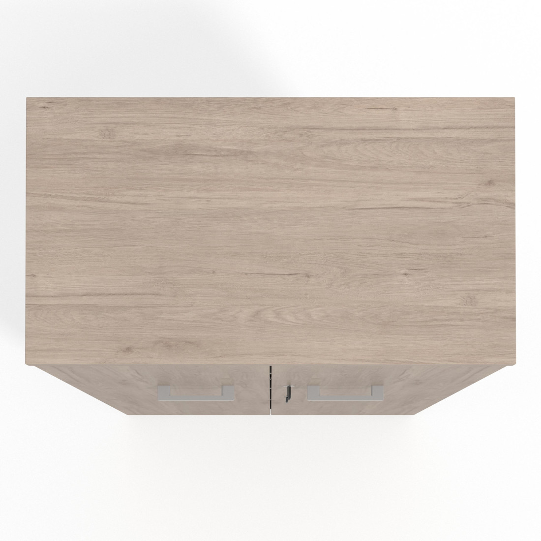 Armario de oficina Basic, medida 155x80cm con puerta