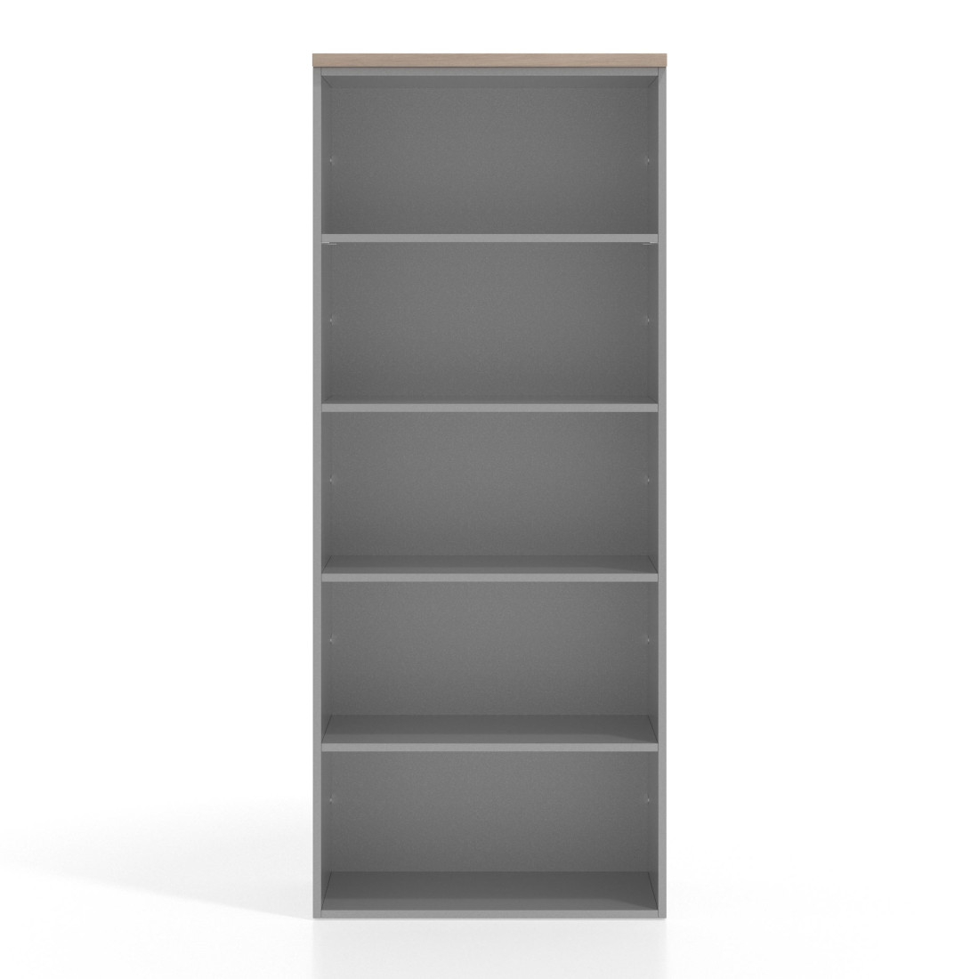 Estantería de oficina Basic 5 alturas, 193x80cm