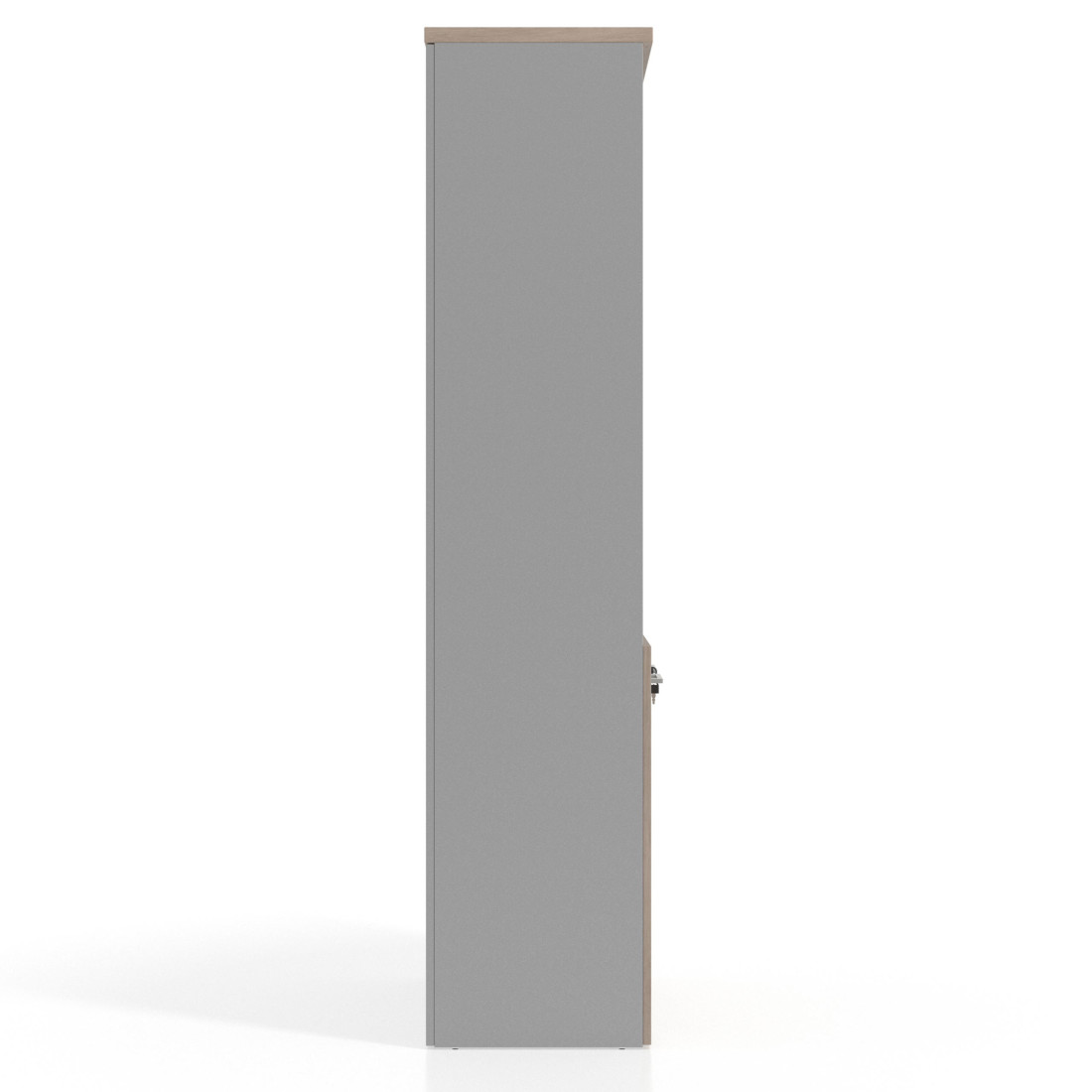 Estantería de oficina Basic 193x80cm con puerta baja