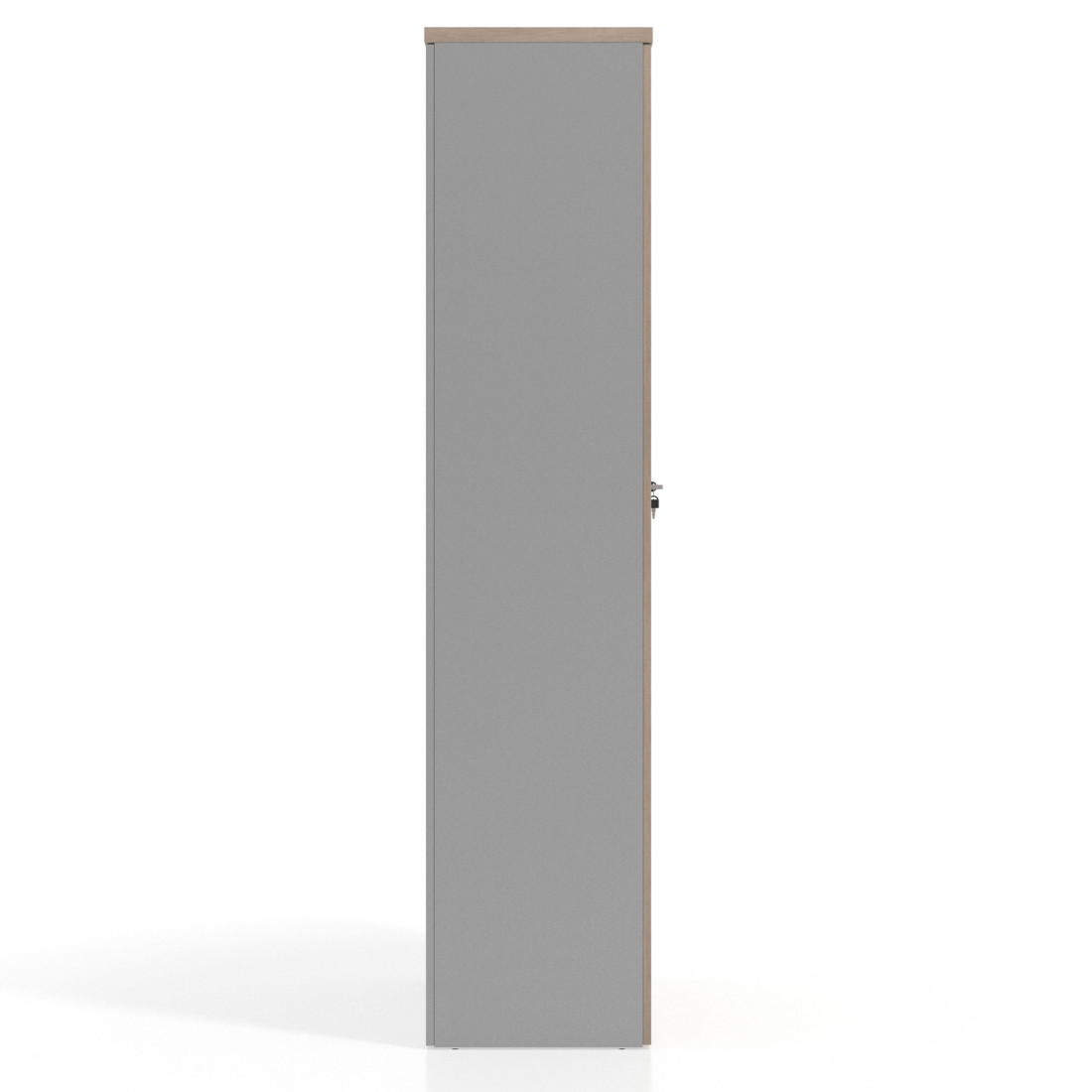 Armario de oficina Basic con puerta alta, medida 193x80