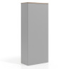 Armario de oficina Basic con puerta alta, medida 193x80