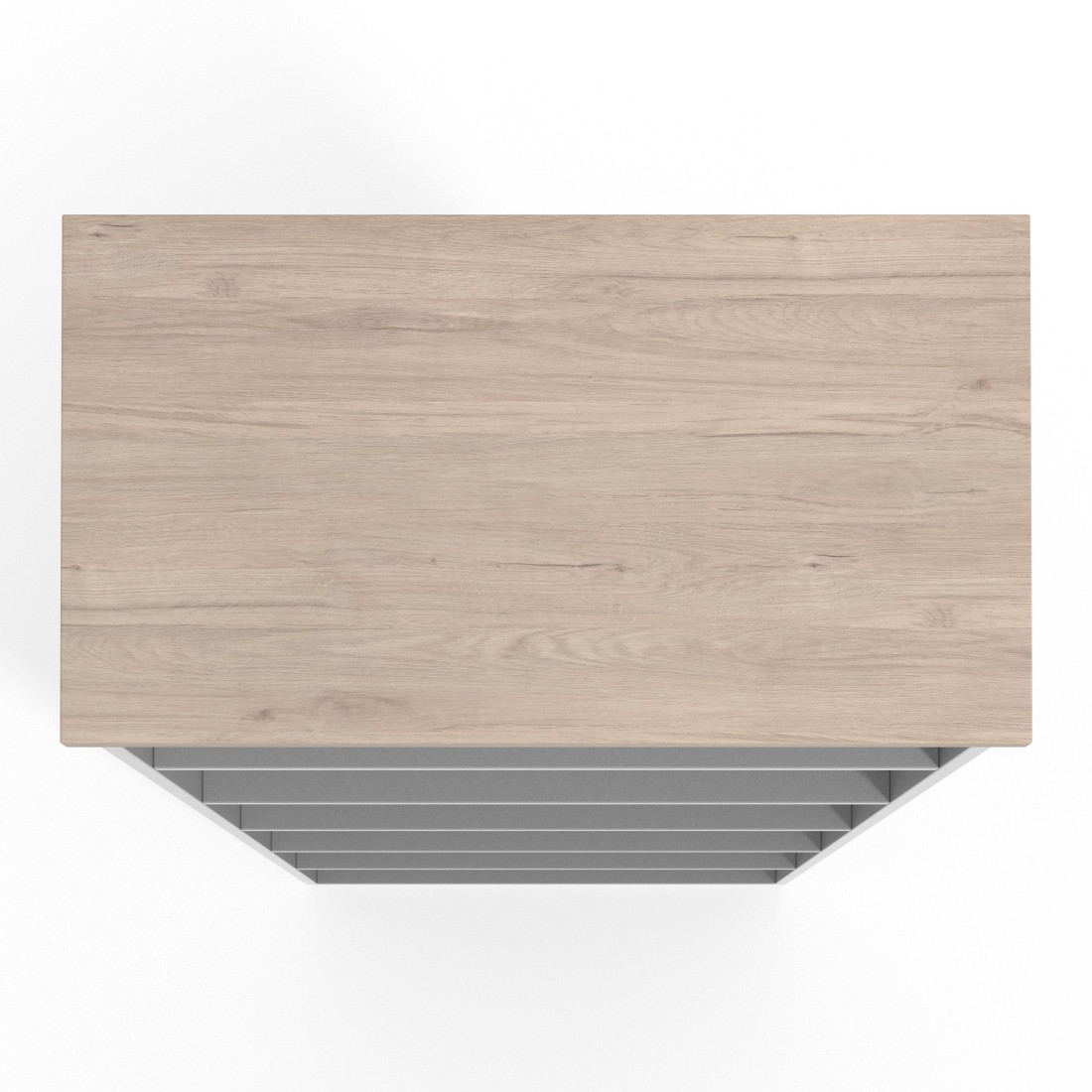Estantería de oficina Basic 6 alturas, 232x80cm