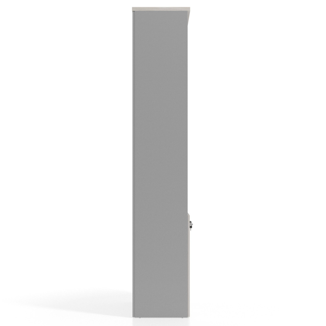 Estantería de oficina Basic 232x80cm con puerta baja
