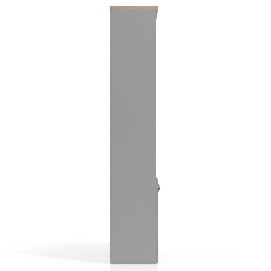 Estantería de oficina Basic 232x80cm con puerta baja