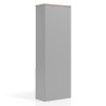 Estantería de oficina Basic 232x80cm con puerta baja