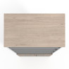 Estantería de oficina Basic 232x80cm con puerta baja
