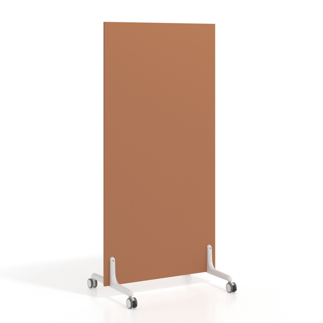 biombo de oficina 80x120 terracota 1
