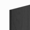 Biombo separador pared móvil Hover en melamina, posición vertical, ancho 80cm