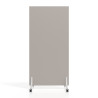 Biombo separador pared móvil Hover en melamina, posición vertical, ancho 80cm
