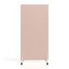 Biombo separador pared móvil Hover en melamina, posición vertical, ancho 80cm