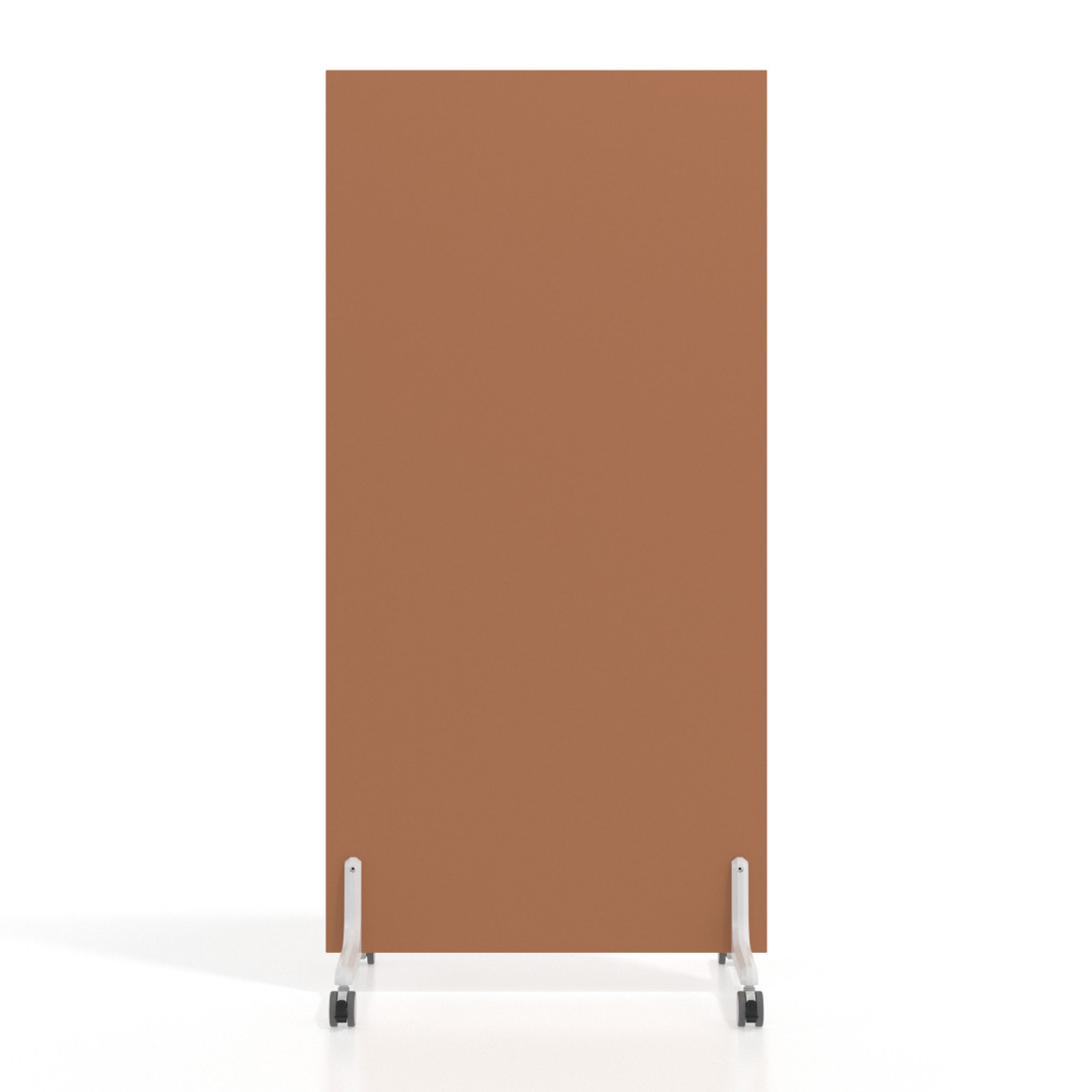 Biombo separador pared móvil Hover en melamina, posición vertical, ancho 80cm