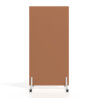 Biombo separador pared móvil Hover en melamina, posición vertical, ancho 80cm
