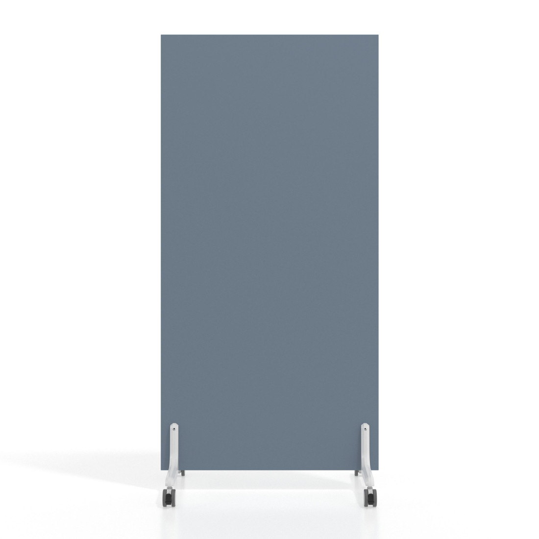 Biombo separador pared móvil Hover en melamina, posición vertical, ancho 80cm